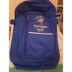 VINTAGE McDONALD'S SYDNEY 2000 OLYMPIC BLUE BACKPACK